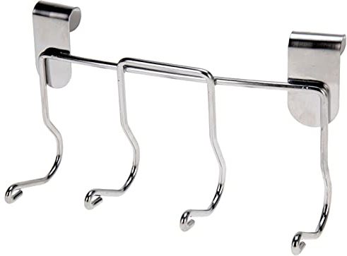 Galvog® Crochets de barbecue pour accessoires de barbecue | Support robuste pour ustensiles de barbecue | Outil de suspension extérieur argenté pour la cuisine et le gril