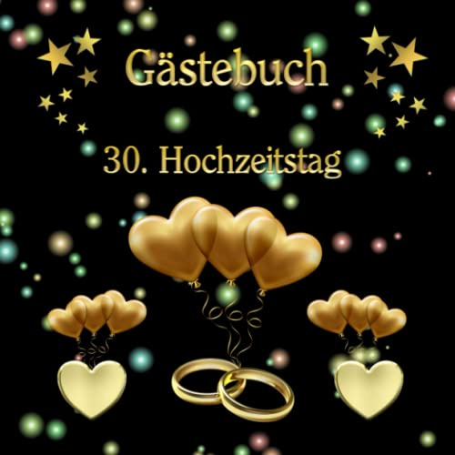 Fotoalbum & Gästebuch zum 30. Hochzeitstag Perlenhochzeit Hochzeitstagebuch Geschenkidee Hochzeitsalbum Erinnerungsbuch Erinnerungsstück Perlen ... 100 Seiten Bullet Journal Notizbuch 004