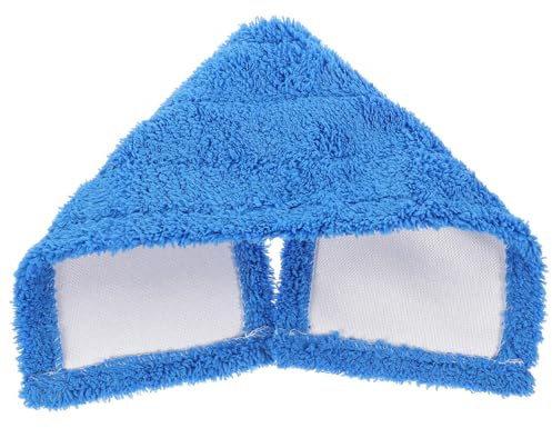 Milisten Mikrofaser-Ersatz-Mopp-Pad, Wiederverwendbare Bodenwisch-Pads, Flache Wischmopps für nasses oder trockenes Laminat, Fliesen, Bodenreinigung, Nasser Mopp
