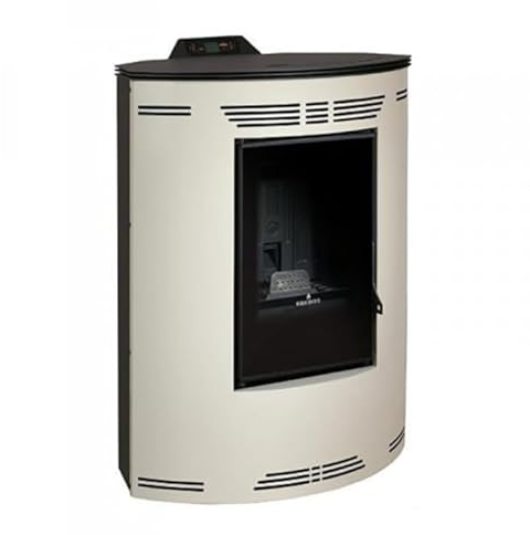 BRICOSOL ESTUFA DE PELLET DE RINCON BRONPI MODELO PRINCESA 12 KW COLOR MARFIL