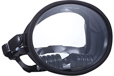 KITANDOVE Schwimmbrille Antibeschlag Taucherbrillen Glas-tauchmaske Weitfeld-Design Für Tauchen Schnorcheln Schwimmen Flüssigsilikon Maskenfutter