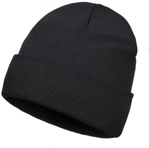 Werownsgso Bonnet tricoté pour homme et femme - Pour l'hiver - Pour les jours froids - Pour l'extérieur