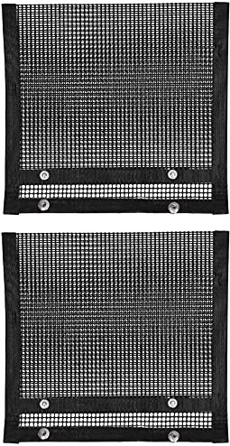 2 Bolsas de Malla para Parrilla, Bolsa de Malla para Barbacoa, Bolsa para Hornear Barbacoa, Bolsa de Rejilla para Parrilla, Bolsa para Barbacoa, Herramienta para Barbacoa para