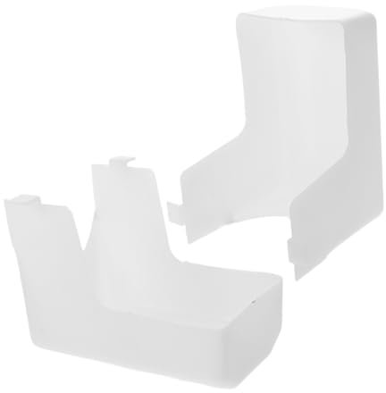 Uonlytech Range Hood Light Cover Replacement Cooker Hood Vent White Plastic Modern Design