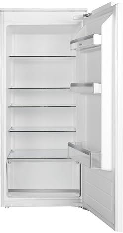 Amica Einbau‑Vollraum‑Kühlschrank Schlepptür‑Technik 1220 mm Nische elektronische Steuerung Inverter‑Motor LED‑Beleuchtung 54 x 122,1 x 54 cm – Einbaukuehlschrank