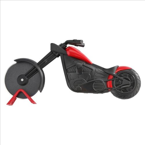 NOPIEJD Pizzaschneider Edelstahl, Scharfe Pizza -Messer Zum Schneiden, Fahrrad -doppelrad -Pizza Schneiden Und Teilen, Kreatives Pizza -Messer -backen Und Schneidmesser, Pfannkuchenschreiber