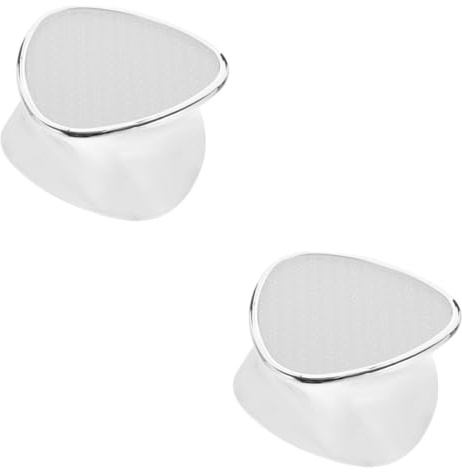 FRCOLOR 2 Stück pediküre werkzeug callus remover Pediküre Set pedikür set tot Fußfeile elektrisch Gel Entfernung Maske Pediküre-Peeling Entferner abgestorbener Haut für den Fuß Abs Silver