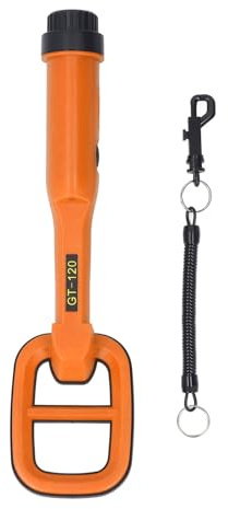 Fafeicy Handheld Unterwassermetalldetektor, IP68 Gold Finder mit LED -Licht 4,2 -Zoll -Spule für Lake Beach und Tauchen
