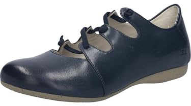 Josef Seibel Donna Ballerine con Cinturino Fiona 04, Signora Ballerine,Larghezza G (Normale),Moda,Ballerine,Cinturino,Blu (Ocean),41 EU / 7 UK