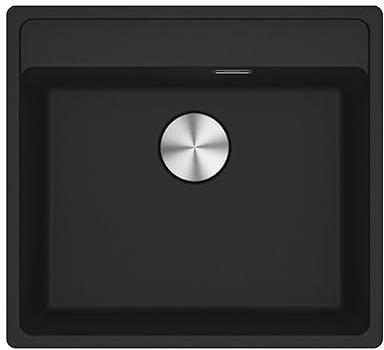 FRANKE Fregadero Mari MRG 610-52 TL Negro Mate 1C Mueble DE 60CM