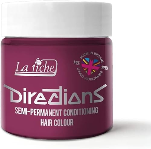 2x La Riche Directions Semi-Permanent Hair Color 100ml Tub - Cerise