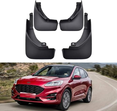 Auto Schmutzfänger für Ford Escape Mk4 Kuga Mk3 2020 2021, Auto Modifikation Spritzschutz Kotflügel Abdeckung Auto Modifikation Protektoren 4 PCS