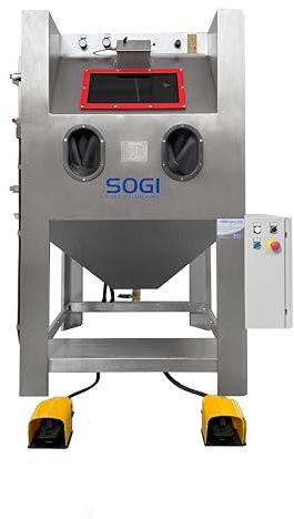 SOGI IS-100 Idrosabbiatrice professionale con tavola girevole - 1250x1200x1760 mm - 220 V