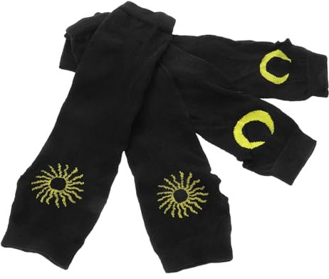 HEALSOPTHY 2paare Pärchen Cosplay Fingerlose Handschuhe Für Junge Mädchen Elbow Gothic Armwärmer Atmungsaktive Materialien Für Kostüme Für Partys Und Theateraufführungen