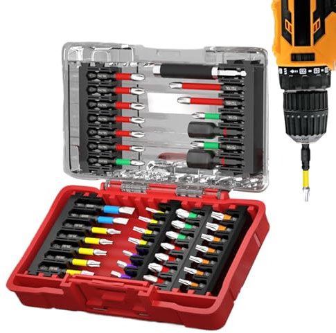 Bit Sets Fordriver Magnetic Precision Socket Rainbow Sleeves