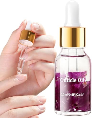 Huile de coupe pour ongles - 15 ml - Produit de réparation de cuticules souples pour la maison - Huile nutritive pour les cuticules endommagées