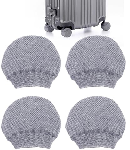 Coprirotelle per Valigie | 4X Copri Ruote per Valigie Cabina con Protezione | Coperture Antigraffio per Viaggi Business Lunghe Vacanze Attività All'Aperto Trasporto