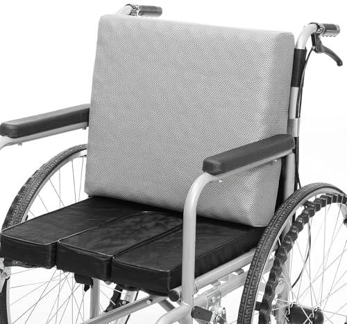wefaner Coussin lombaire pour fauteuil roulant, coussin lombaire pour chaise roulante pour une position assise prolongée