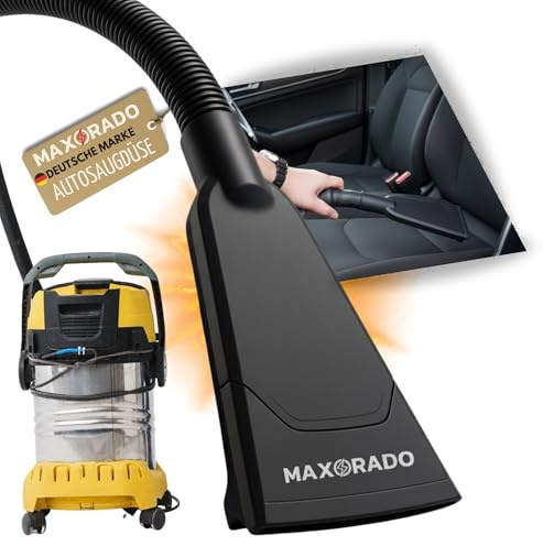 Maxorado Buse de voiture - Nettoyage rapide et sans effort - Aspirateur de voiture - Pièce de rechange pour Kärcher WD 2 3 4 5 6 et KWD 2.863-316.0 Aspirateur humide/sec Bosch Siemens Miele S8340 C3