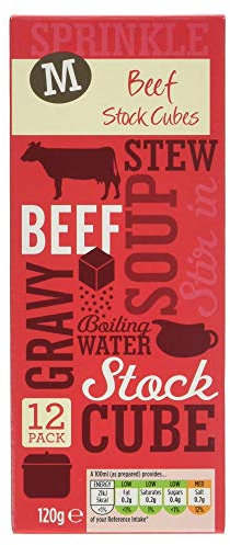 Morrisons Beef Stock Cubes 120g