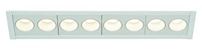 SLV Deckeneinbauleuchte MILANDOS 8 / LED Spot, Fluter, Deckenstrahler, Deckenleuchte, Einbau-Leuchte, Innen-Beleuchtung / 3000K 1300lm weiß