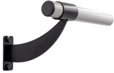 Vita Barre Wall-Mounted Single Ballet Barre, Classic WB15, 3 Ft Bar, Pro Aluminum | Fixed Height, Made in USA, Home, Studio or Gym Exercise Equipment for Kids & Adults | Dance, Fitness, Pilates
