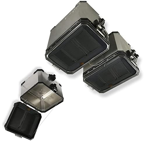 LOPART per BMW R1200GS LC Adventure F800GS F700GS Portabagagli per Moto Contenitore Interno Borsa Laterale Superiore per Custodia Moto Parti (Color : Three Pads)