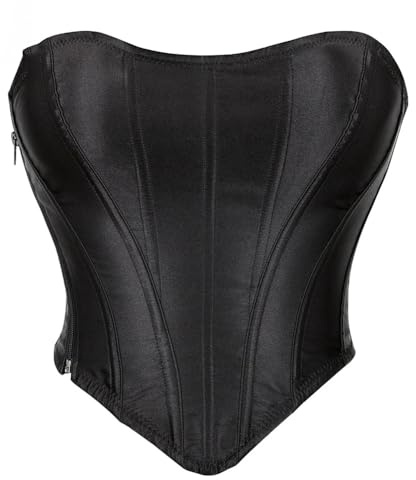 Niiyyjj Off Spalla Senza Spalline Corsetto Serbatoi Crop Top Estate Camisole Biancheria Intima Bustier Top Per Le Donne, AU1093, 5XL