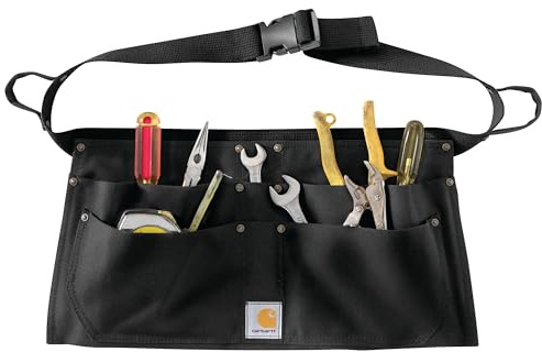 Carhartt Men's Firm Duck Waist Apron, Black, X-Large