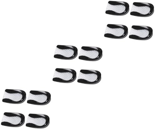 minkissy 3er-sets Waben-fersenpolster Für Komfort Plantarfasziitis-aufkleber-pad – Abriebschutzschale Fußschutz Elastisches Material 2 Paar X 3
