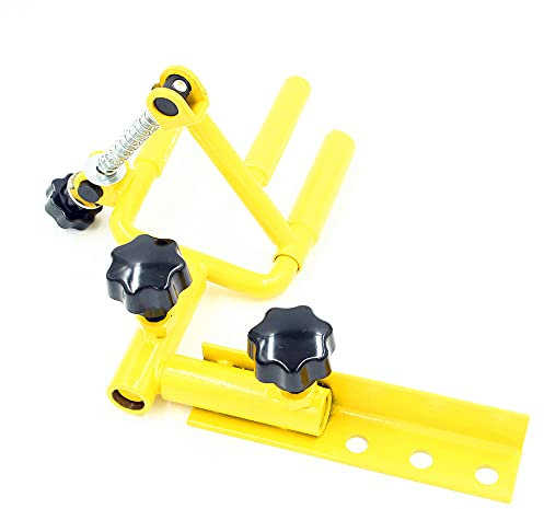 BZVCRTYKL Bogenschießen Parallel Bogen Schraubstock Metall Compound Bogen Stabilisator Halter Universal Einstellbare Metall Compound Bogen Ziel Werkzeug/1538