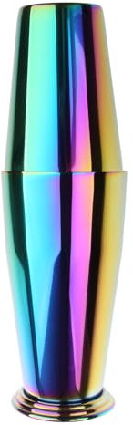 Juego de coctelera de acero inoxidable dorado y colorido, 2 colores para elegir, coctelera
