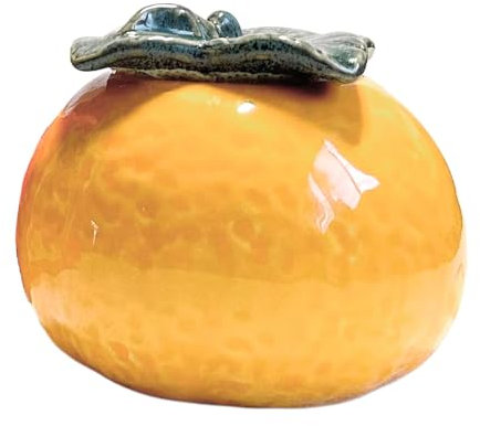 Orange Shaped Scented Candle for Home – Natural Odor Eliminator Candle, Perfect for bathroom & kitchen, Decorative & Unique Aromatherapy Candle for Cozy Home & Shop Ambiente, Eco-Friendly Candle