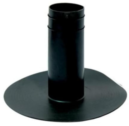 Zeker Neoprenflansch, Dachkanalöffnung, Flansch, Dachentwässerung (Ø 80 mm)