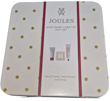 Joules London Women's Restore Mini Hand Care Set, Scrub, Cream, Soap Bar