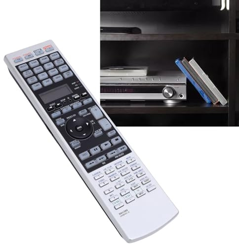 Oreilet Nouveau Remplacement à la Télécommande pour RX V3900 RX V3800 RAV380 RAV381 RAV386 WN984000 Récepteur AV, Professionnel ABS Télécommande Durable