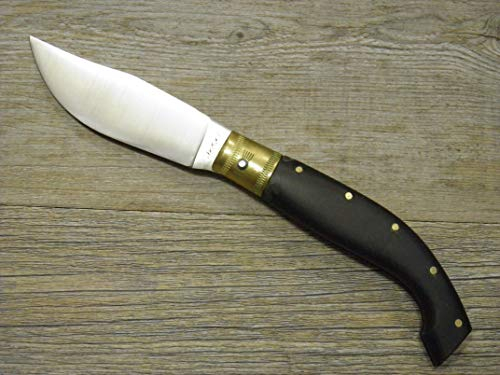 marca Knife Coltello 21 CM Sardegna SARDO ARBURESA Manico in Resina Nera