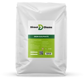 Iron Sulphate (Damp Grade) Gardening, 25 KG, Promote Greener Grass, Soluble in water, Lawn Conditioner, Fertiliser