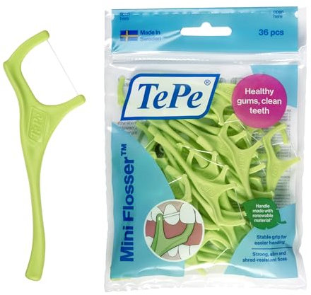 Mini Flosser, 36pcs, flossers for Teeth, efficient Dental Plaque Removal Tool for Easy Cleaning Between Teeth, for Narrow Gaps