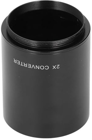 Akozon 2X Telekonverter Professioneller Vergrößerungslinsenkonverter für 420-800 Mm 650-1300 Mm DSLR-Kameras aus Aluminiumlegierung