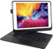 Seagtigau Keyboard Case for iPad Air 11 inch (M3/M2, 2025/2024), iPad Pro 11 (4th/3rd/2nd/1st Gen) & iPad Air 5th/4th Gen 10.9，360° Rotatable Keyboard, Multi Trackpad, 7 Color Backlit (Black)