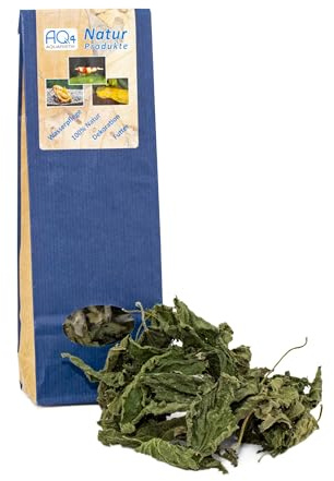 Brennnesselblätter 5 g, getrocknet, Futter und Wasserpflege, für Garnelen | Naturprodukt, Dekoration, Garnelenfutter, Fischfutter, Schneckenfütter, Langzeitfutter, Aquariumdeko, Versteckmöglichkeit