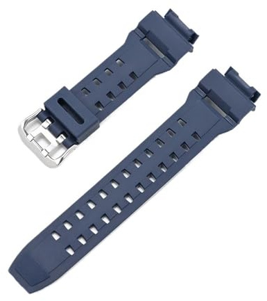 WMAMBZNDHP Bracelet De Camouflage Adapté For Casio For G-Shock G-9200 GW-9200 9101 9102 9110 9125 Bracelet De Montre De Sport Étanche En Caoutchouc De Résine For Hommes(Royal blue)