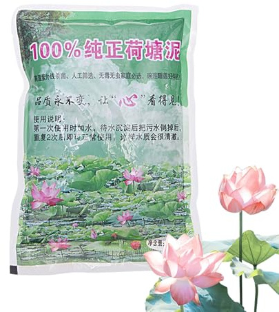 Tierra Para Estanques Acuáticos - Lodo Nutritivo Natural Para Nenúfares | Sustrato Para El Crecimiento De Nenúfares, Y Jardinería