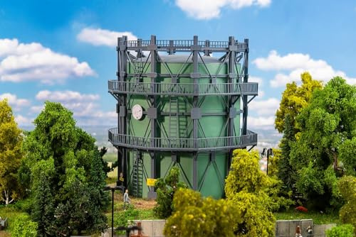 FALLER 130157 - Gasometer mit Rohrleitungen - Maßstab H0
