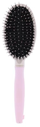 Zenner Profi Haarbürste - Antistatische Paddlebrush mit Trennspitze | Pflegende Borsten & Nylonstifte für Glanz, Entwirren ohne Ziehen, weiches Kissen & integrierter Abteilspitze im Griff