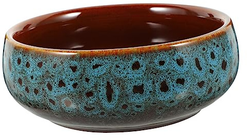 Toyvian Vaso Da Fiori Idroponico in Ceramica Grande, Contenitore Per Piante Idroponiche Da Interno Ed Esterno, Resistente All’usura e Leggero Per Decorazione Naturale e Facile Spostamento