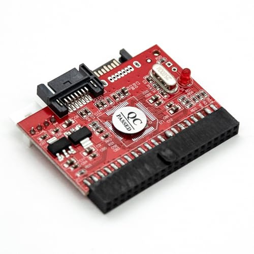 Sonilco PATA/IDE to Serial ATA & SATA to IDE Interface Hard Drive HDD Adapter Converter for Data Backup, Recovery & Drive Transfer