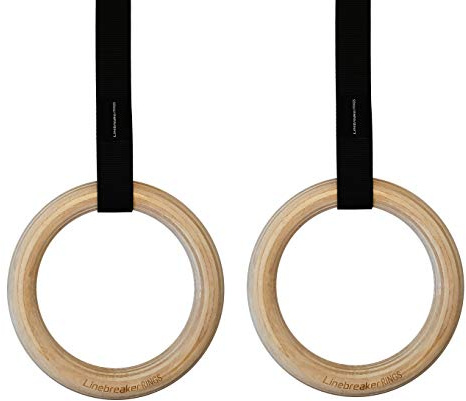 target10a Linebreaker Rings - Turnringe im olympischen Format für Athletik- und Körperspannungstraining | Klettertraining
