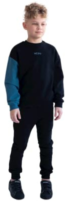 Smart&Cute 'WEIRDO' Trainingsanzug Handgefertigt, Bio-Material. Perfekt für die Schule oder draußen. Tracksuit für Jungen, Mädchen, Unisex, Bequem Draußen/innen, Kinder, Schule, freizeit.